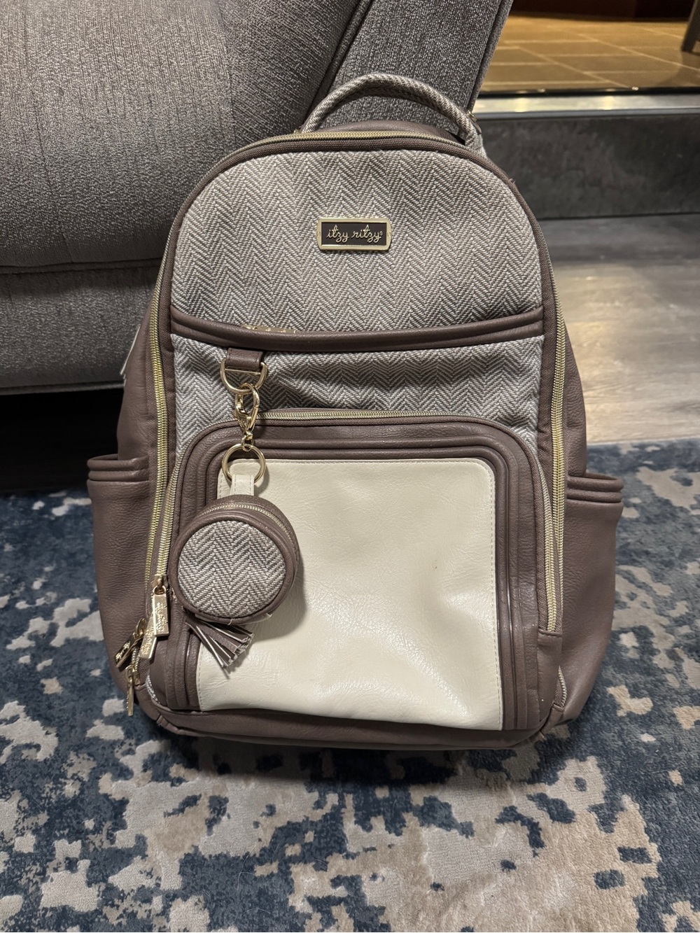 Itzy Ritzy diaper bag backpack